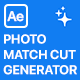 AI Generative Photo Match Cut Transitions | Vertical | After Effects - VideoHive Item for Sale