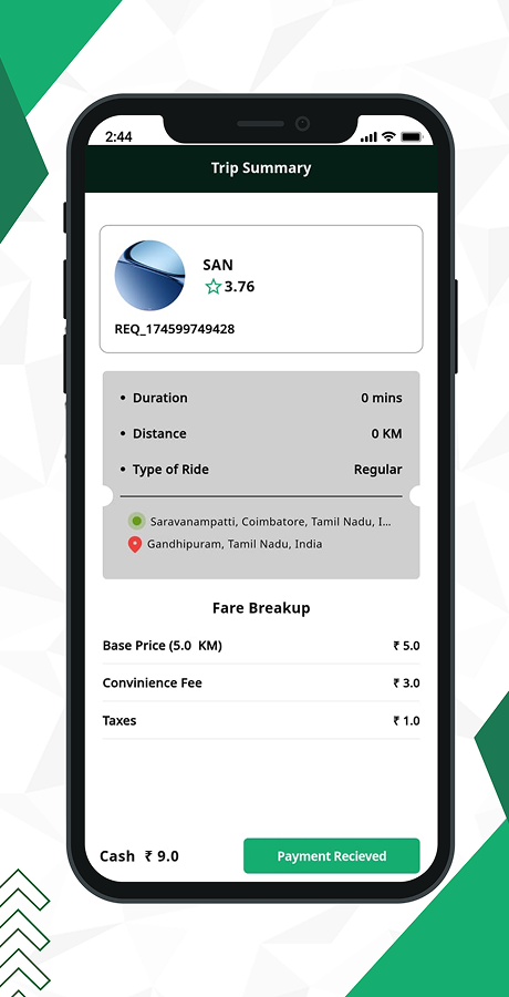 Restart Perfect Taxi Solution with Parcel Delivery
