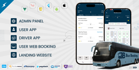 BB Bus Booking App| Bus Ticket Reservation system With Website