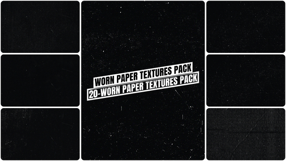 20 Worn Paper Textures Pack Elements template preview