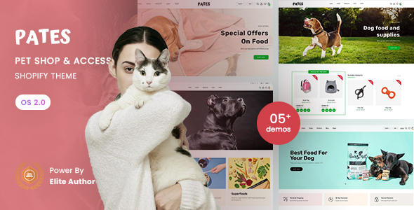 Pates – Pet Shop & Pet Accessories Shopify 2.0 Theme