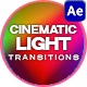 Cinematic Light Transitions - VideoHive Item for Sale