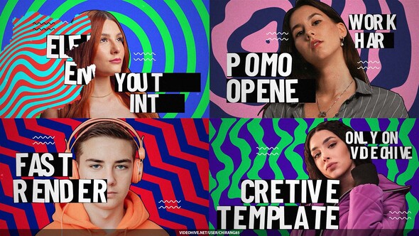 Patterns Effect Opener Openers template preview