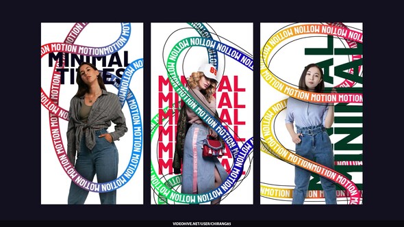 Text Paths Poster Stories Openers template preview