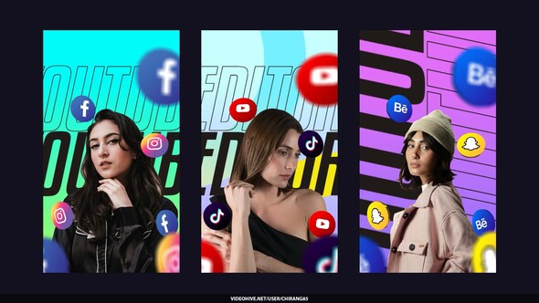 Social Media Stories Product Promo template preview