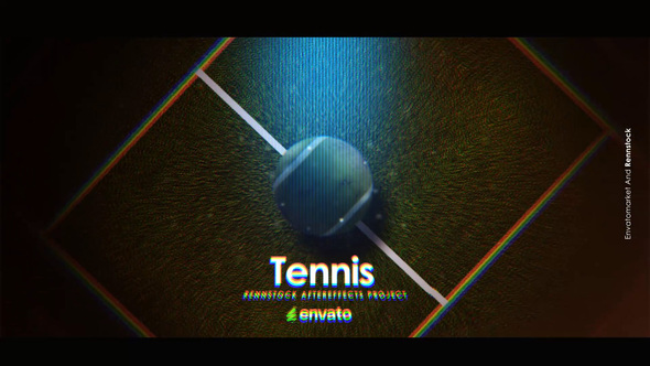Tennis Logo Logo Stings template preview