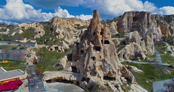 Cappadocia Goreme Open Air Museum Drone Shoot alt