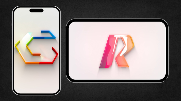 Vertical Logo Logo Stings template preview