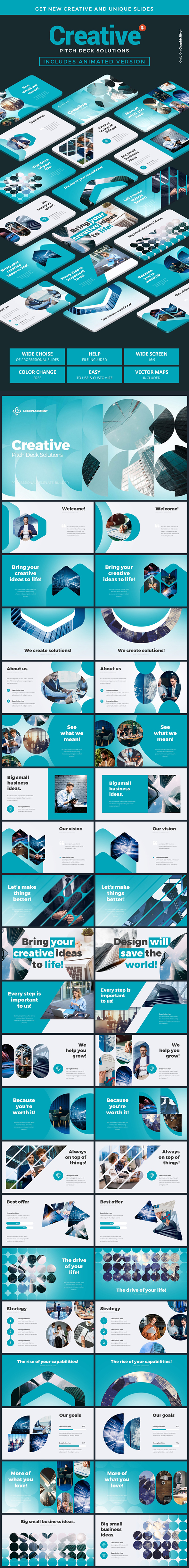 Creative Pitch Deck Animation Solutions