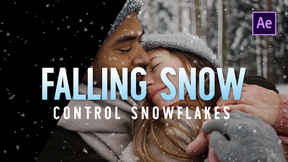 Falling Snow Toolkit Video Displays template preview