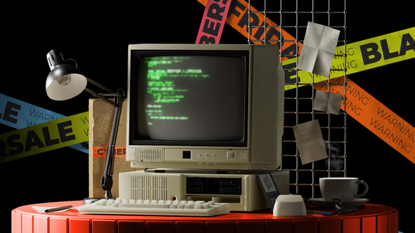 Unique Cyber Sale Promo Openers template preview