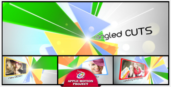 Apple Motion-Angled Cuts