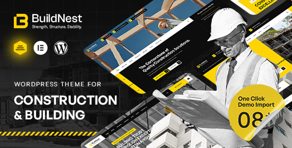 Buildnest – Construction WordPress Theme