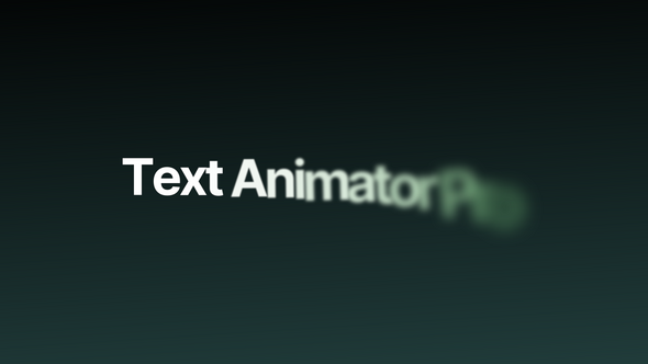 Text Animator Pro Titles template preview