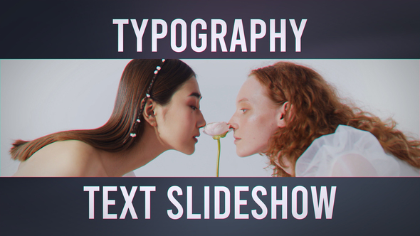 Dynamic Typography Slideshow Openers template preview