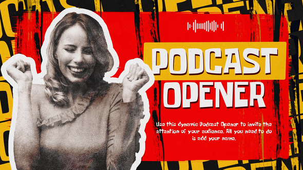 Podcast Intro Openers template preview