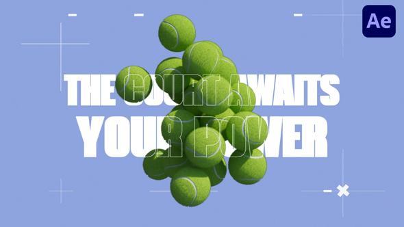 Smash It: Tennis Intro Openers template preview