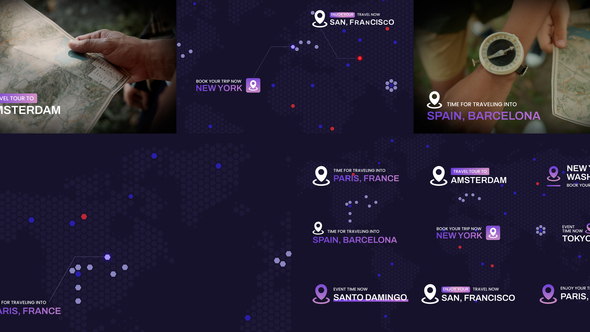 Location Titles Elements template preview