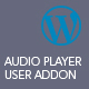 Modern Audio Player for WordPress User AddOn 
