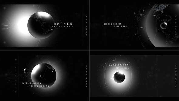 Movies Titles Openers template preview