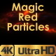 Magic Red Particles Moving Right Full - VideoHive Item for Sale