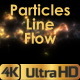 Glow Particles Line Flow - VideoHive Item for Sale