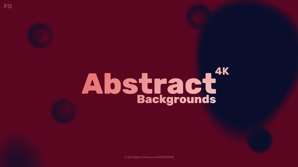 Abstract Gradient Backgrounds Elements template preview