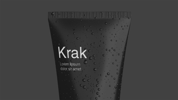 Cosmetic Tube Mockup | After Effects Template Product Promo template preview