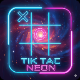 Tic Tac Toe Neon - Flutter Game Template 