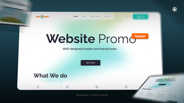 Website Promo Teaser Openers template preview