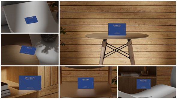 Envelope Mockup Product Promo template preview