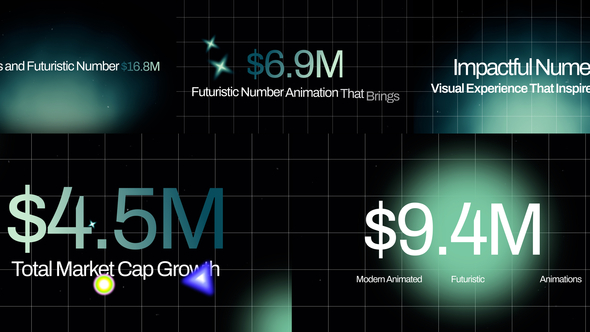 Number Count Elements template preview