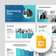 Aqua Color Marketing Plan Google Slides Presentation 
