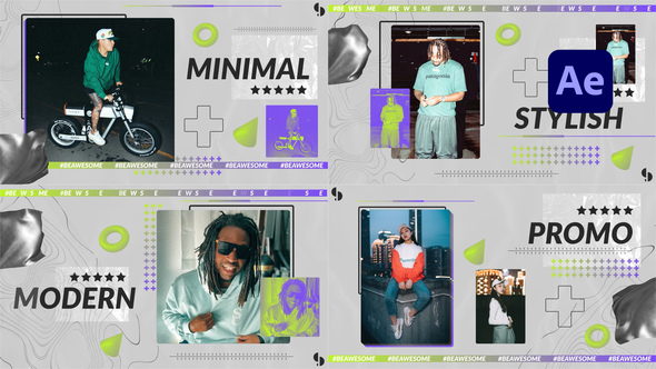 Trendy Minimalism Openers template preview