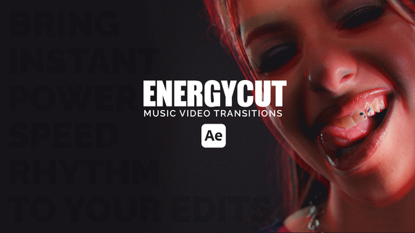 EnergyCut – Music Video Transitions Elements template preview