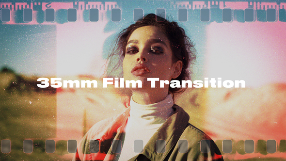 35mm Film Transition Elements template preview