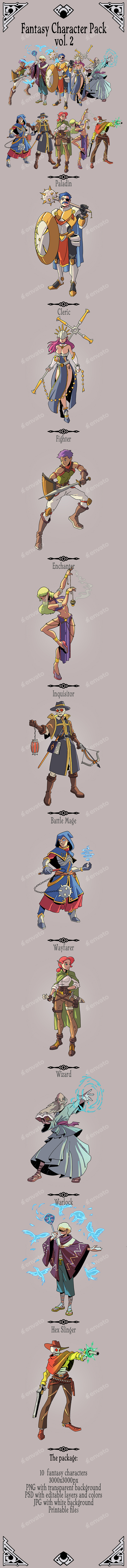 Fantasy Character Pack vol.2