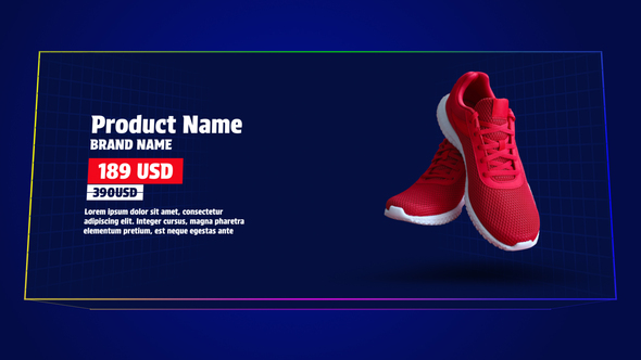 Black Friday Product Sale Promotion Animation Product Promo template preview