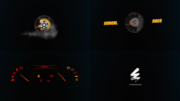 Drive Logo for After Effects Logo Stings template preview