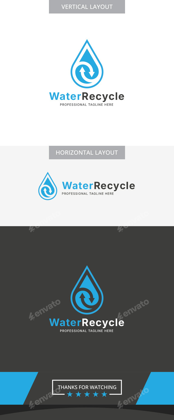 Water Recycle Logo