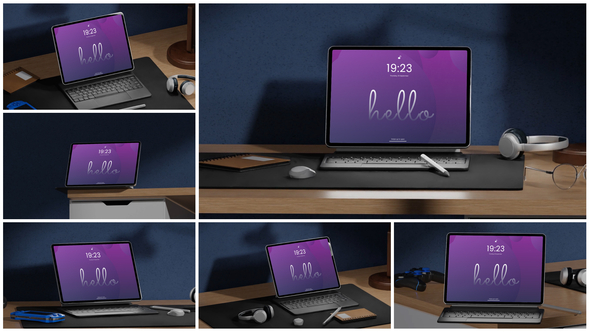 Tablet Mockup Product Promo template preview