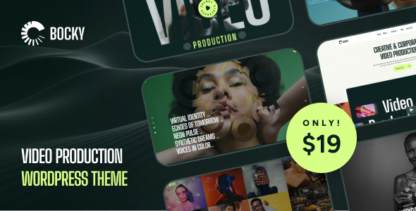 Bocky – Video Production WordPress Theme