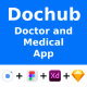 DocHub ANDROID + IOS + FIGMA + SKETCH | UI Kit | Ionic | Doctor & Medical App 