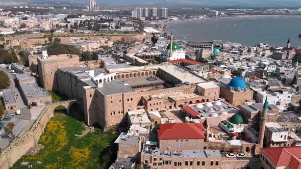 View of Ancient City of Akko alt