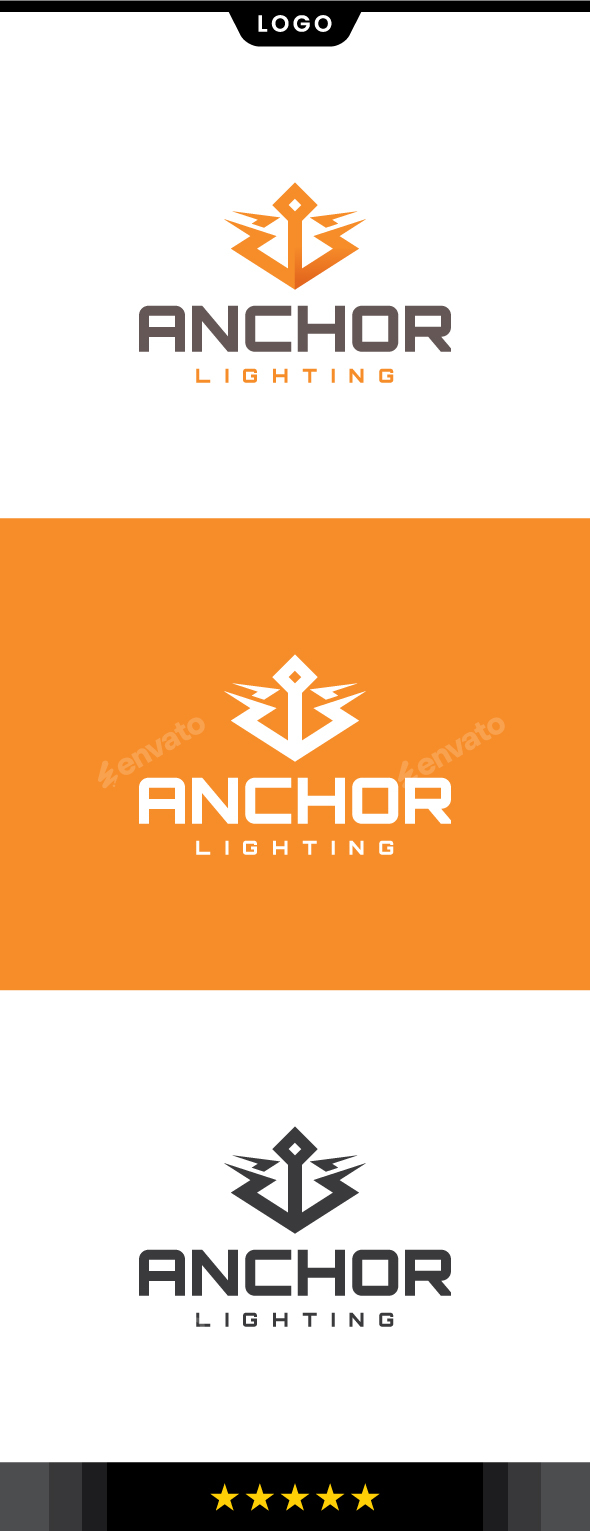 Anchor Lighting Logo Template