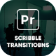 Vertical Scribble Transitions 