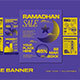 Ramadan Sale Banner 