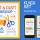 Art & Craft Workhsop For Kids Flyer 