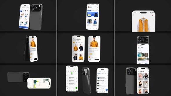 Phone 17 Mockup promo Product Promo template preview