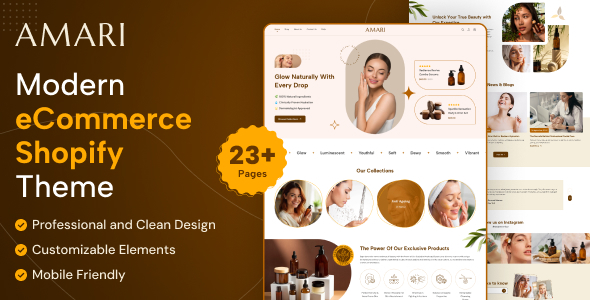 AMARI – Modern eCommerce Shopify Theme